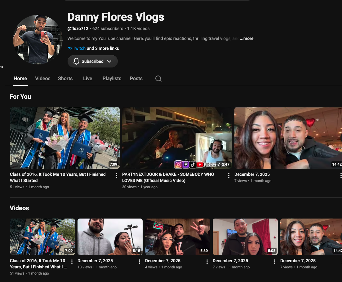 YouTube Channel Growth